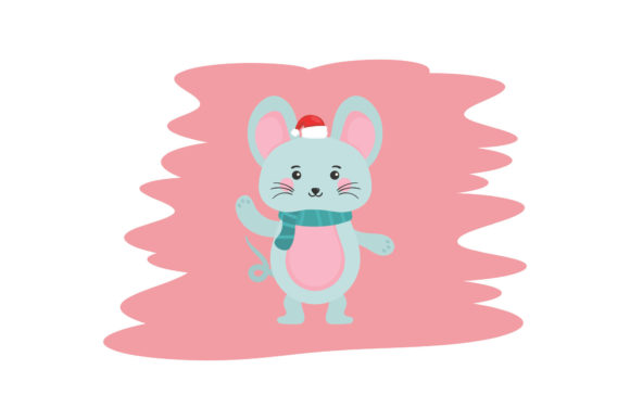 Christmas Cute Animal Illustrations for Local Branding