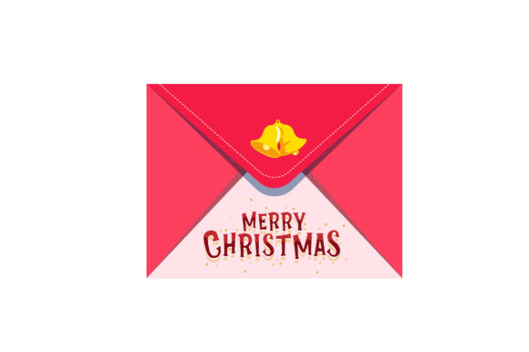 Christmas Nice Red Envelope Illustration for Digital Selling