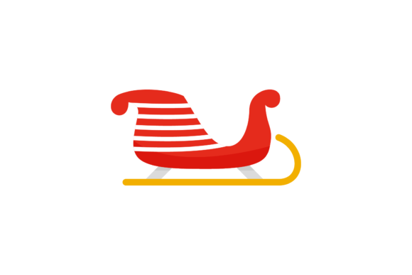 Christmas Sleigh Vector-208 Illustrations for Local Branding