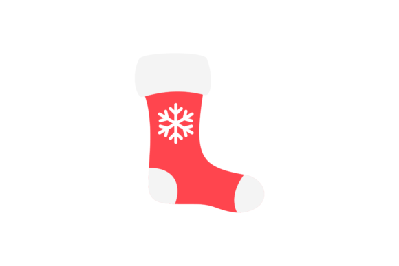 Christmas Socks Vector-202 Illustrations for Crafting