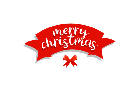 Christmas Sticker Design for Local Business Branding