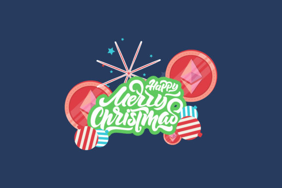 Cryptocurrency Christmas Greeting Design Review