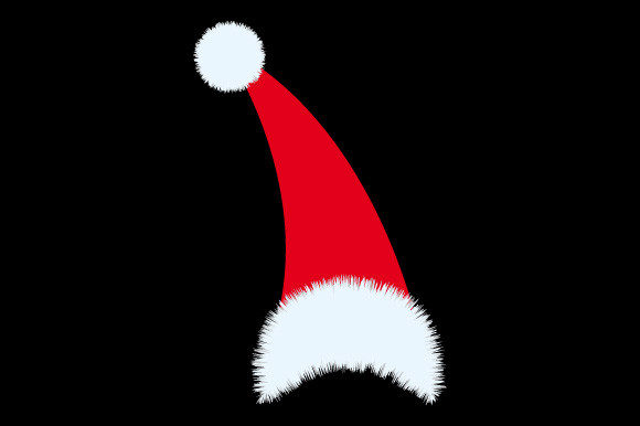Santa Hat Christmas Weihnachtsmütze SVG Illustrations